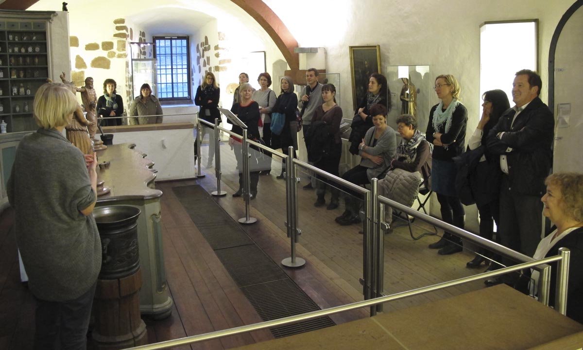 Foto: Führung durch das Apothekenmuseum in Heidelberg 2016