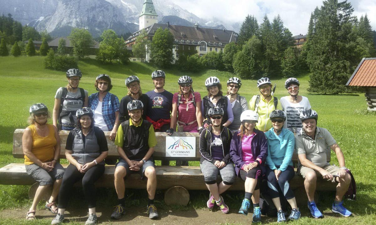 Foto: Mit dem E-Bike zum Schachenhaus von Märchenkönig Ludwig