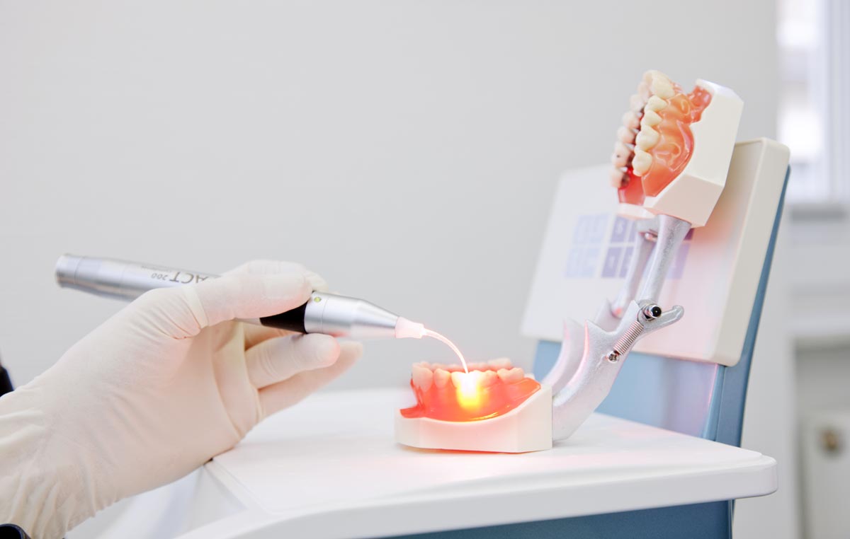 Laser-Behandlung | Bildnachweis: FOTOGRAFIC.de