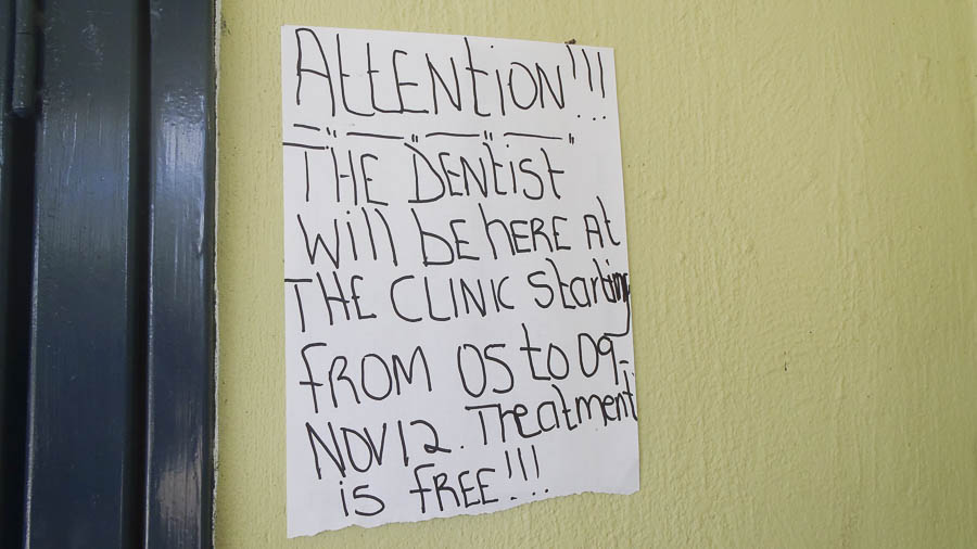 Miriam Vierthaler mit DWLF (Zahnärzte ohne Grenzen) in Namibia Foto 1